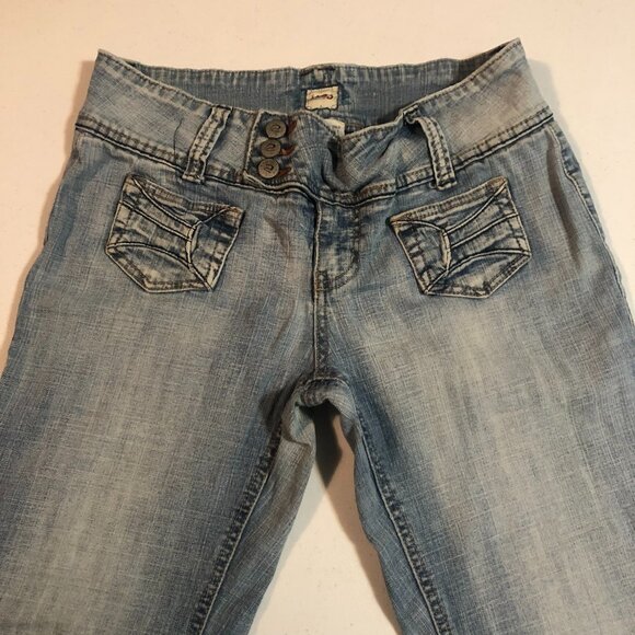 H2J Skinny Flared Bottom Jeans, Size 9/10 - Picture 1 of 10